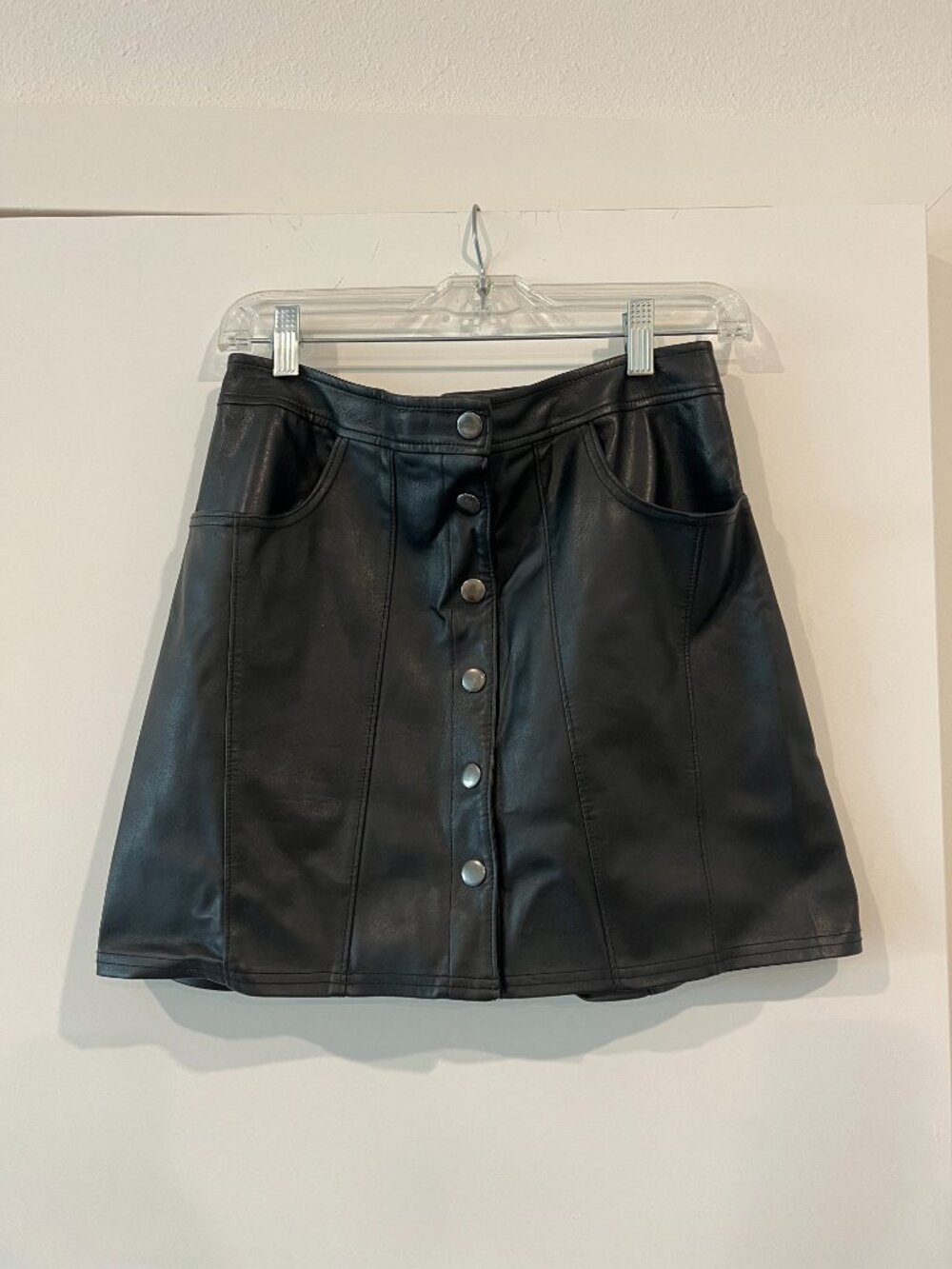 Express Faux Leather Skirt
